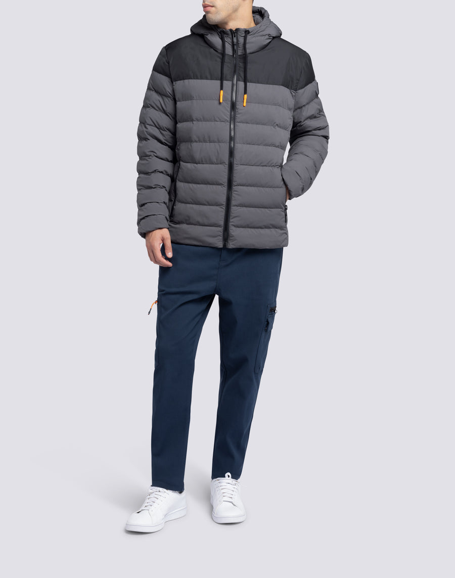Sundek giacca trapuntata con cappuccio m998jkdp100-94401 Sottocosto