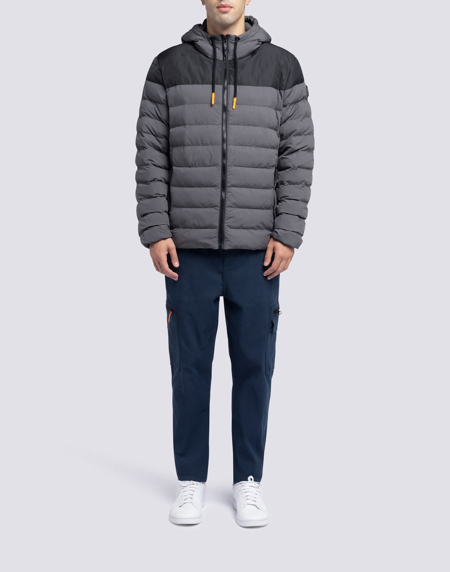 Sundek giacca trapuntata con cappuccio m998jkdp100-94401 Sottocosto