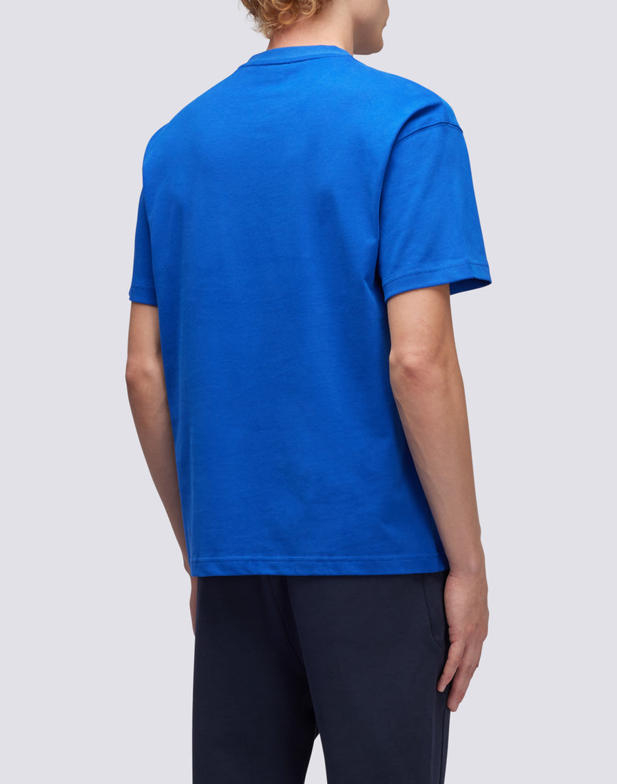 Sundek t-shirt girocollo in cotone con logo M667TEJS700-67501 Outlet