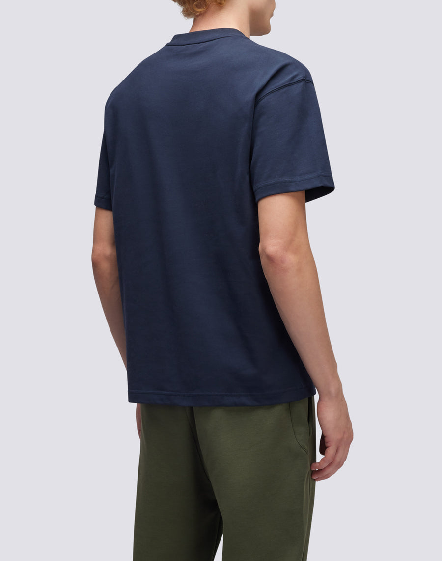 Sundek t-shirt girocollo in cotone con logo M667TEJS700-00701 Hotsell