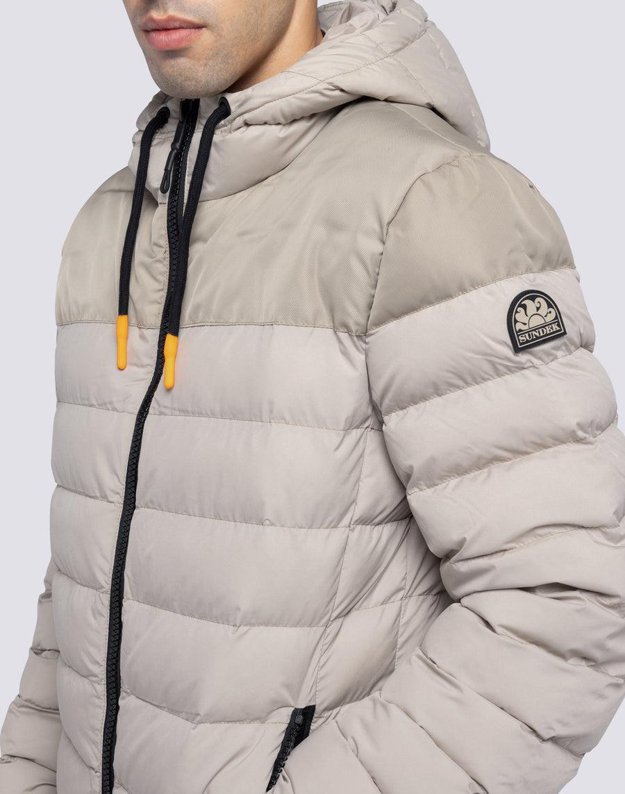 Sundek giacca trapuntata con cappuccio m998jkdp100-65201 Vendita Economica