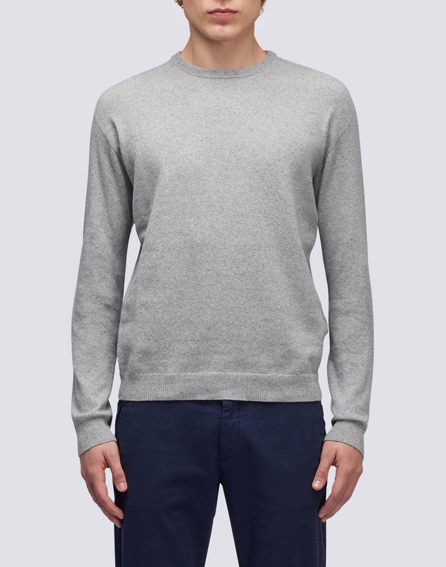 Sundek maglione a girocollo misto cashmere M350KIWS500-02900 Saldi Di Fabbrica