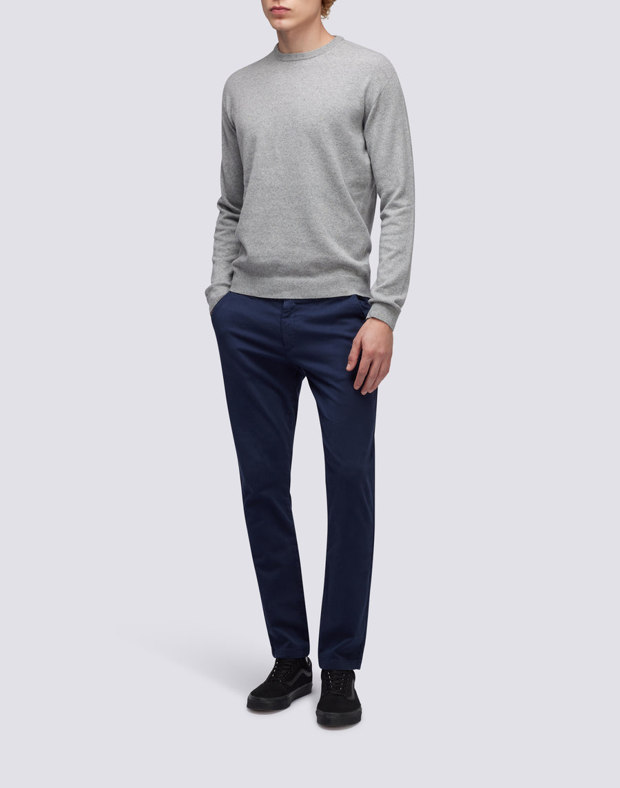 Sundek maglione a girocollo misto cashmere M350KIWS500-02900 Saldi Di Fabbrica