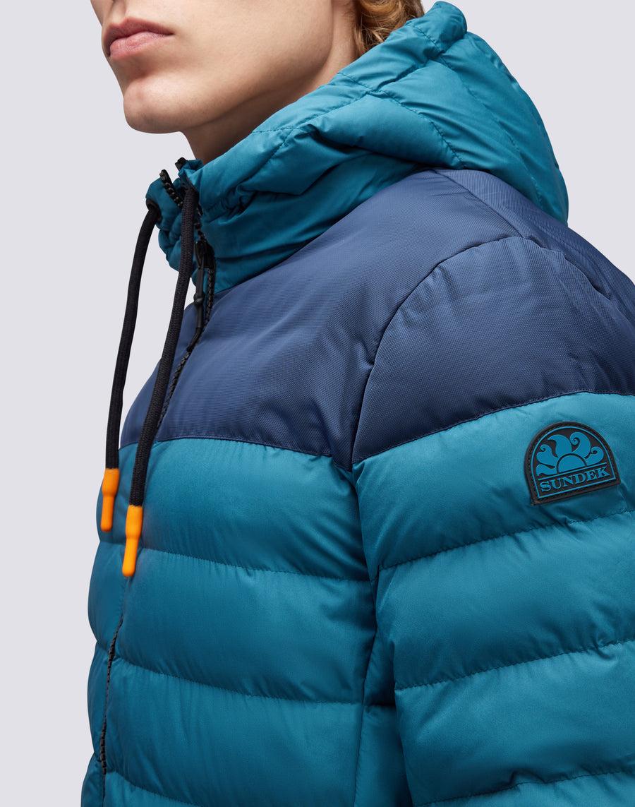 Sundek giacca trapuntata con cappuccio m998jkdp100-93301 I Più Venduti