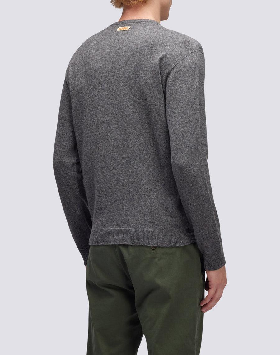 Sundek maglione a girocollo misto cashmere M350KIWS500-33700 Vendite Flash