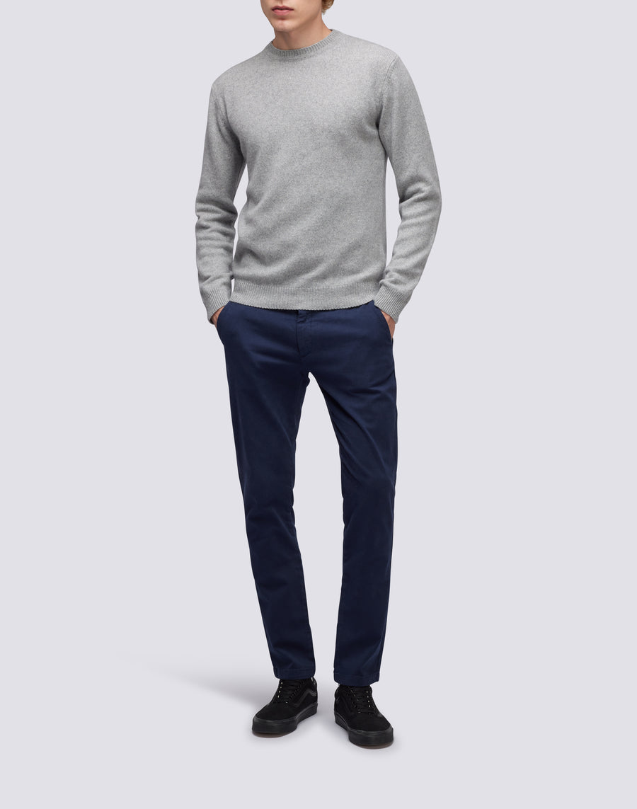 Sundek maglione a girocollo misto cashmere M352KIWS500-02900 In Saldo