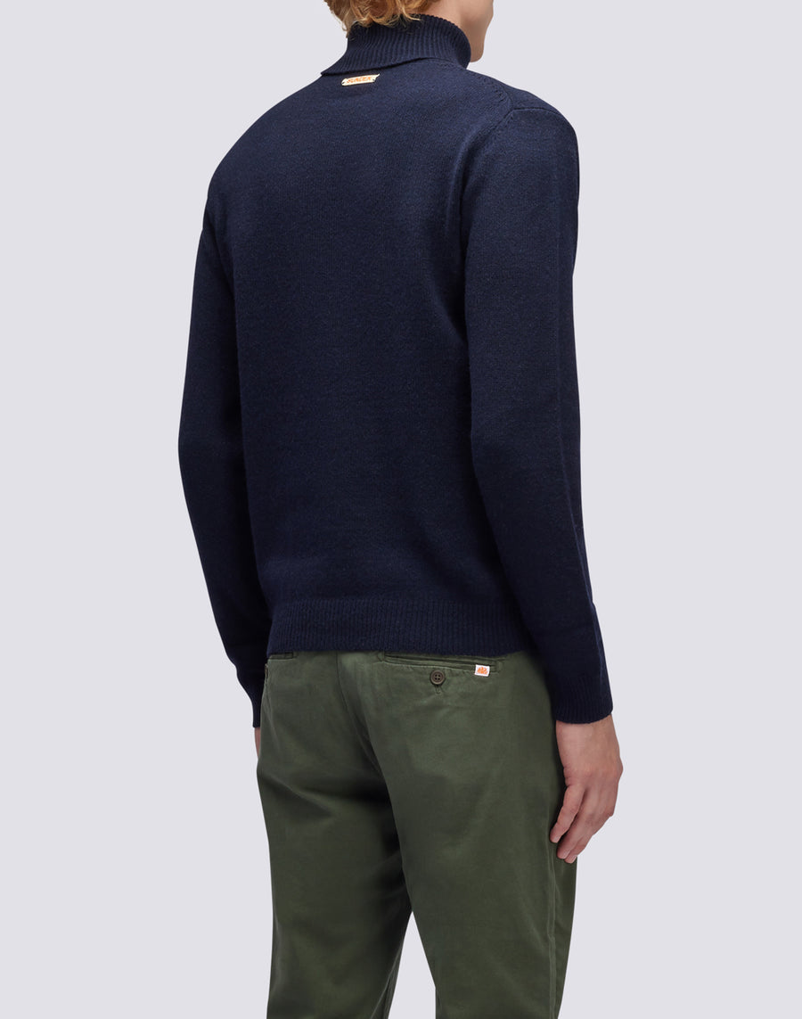 Sundek maglione a girocollo misto cashmere M353KIWS500-00700 2025