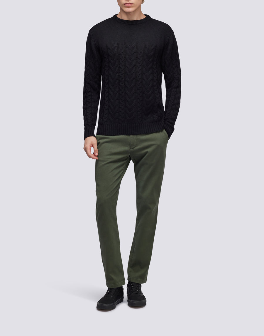 Sundek maglione a girocollo misto cashmere M355KIWS100-00400 Italia