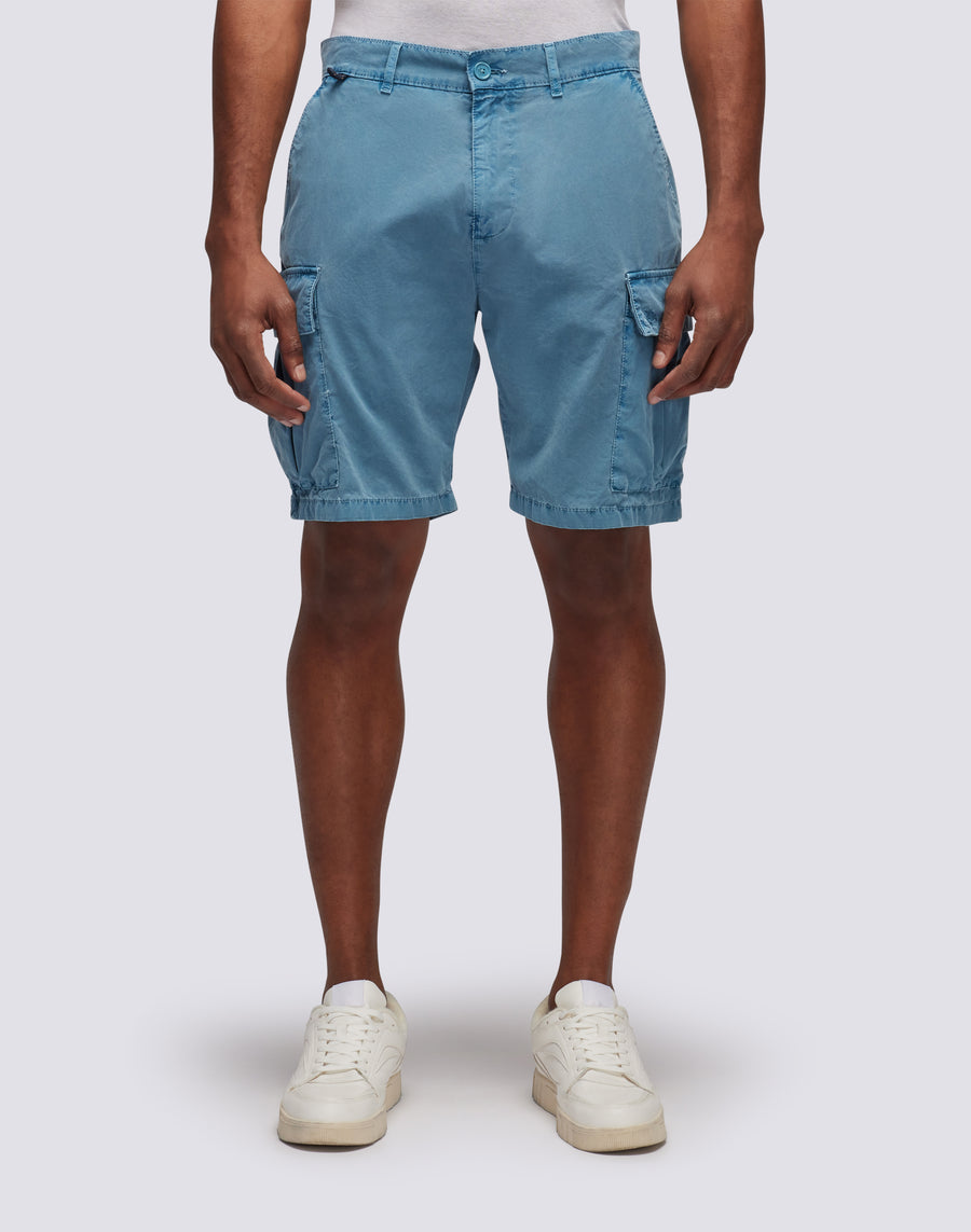 Sundek SHORTS CARGO IN TESSUTO TINTO IN CAPO CON ARCOBALENO m248wkpp900-a2601 Pezzi Unici