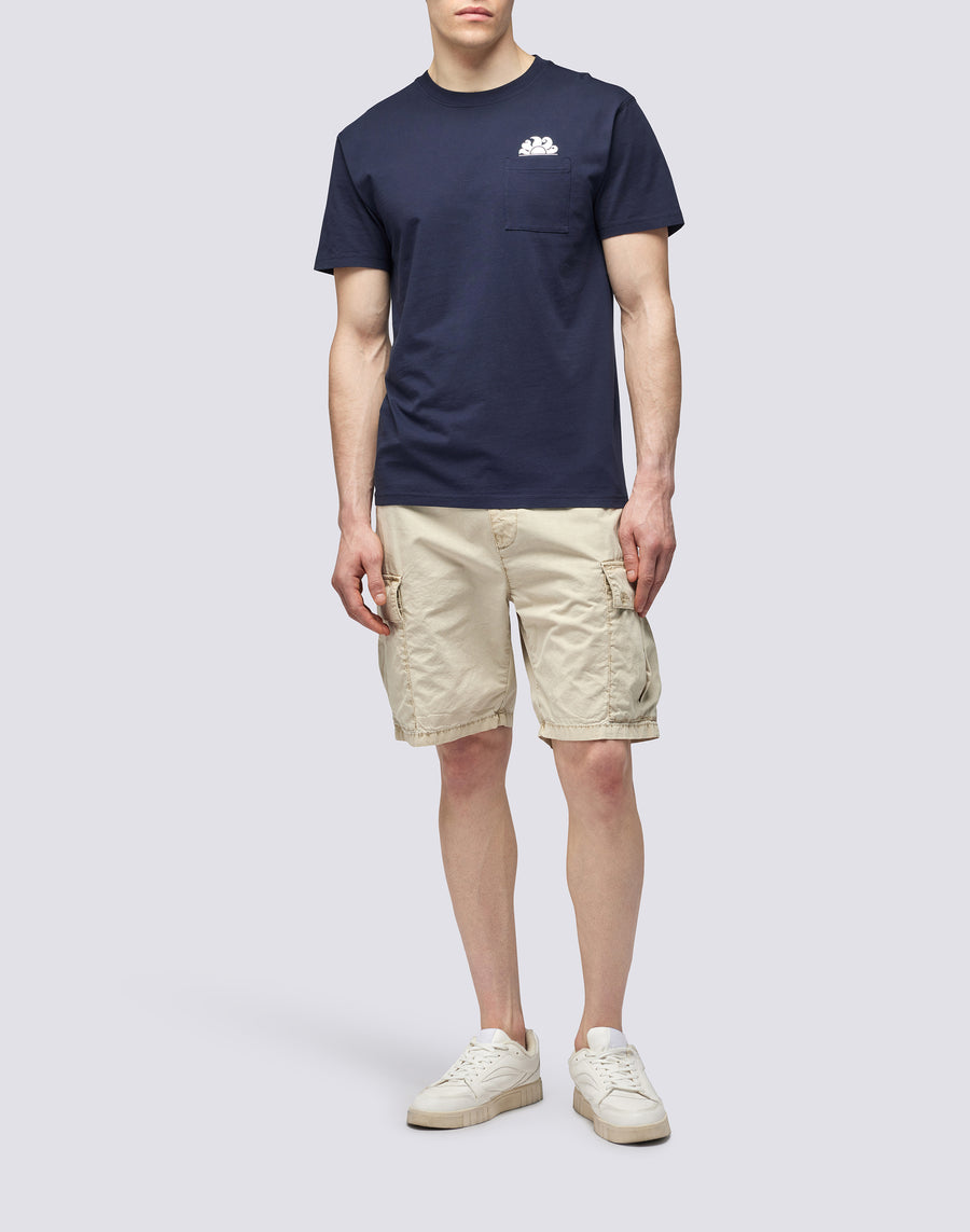 Sundek T-SHIRT CON TASCA m609tej7800-00701 Soddisfazione Garantita