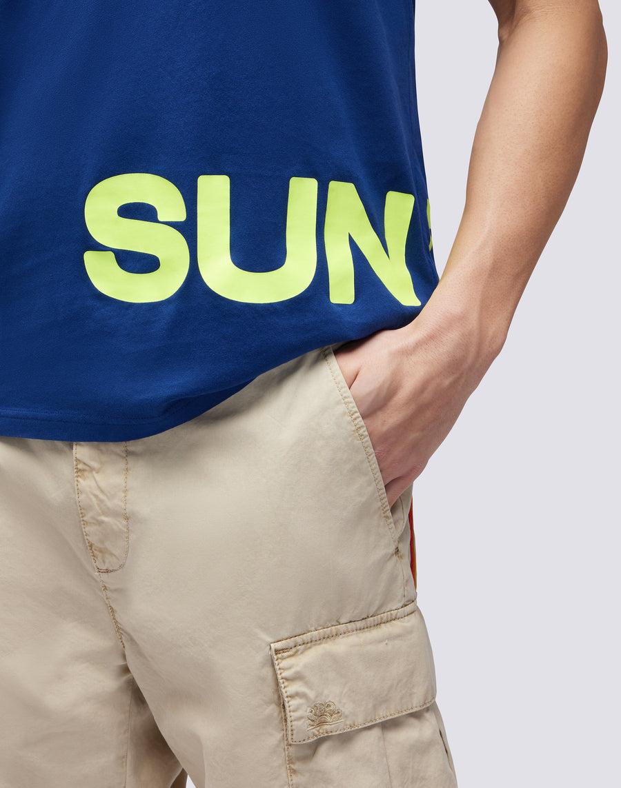 Sundek T-SHIRT LOGO BIG m608tej7800-a2501 Outlet