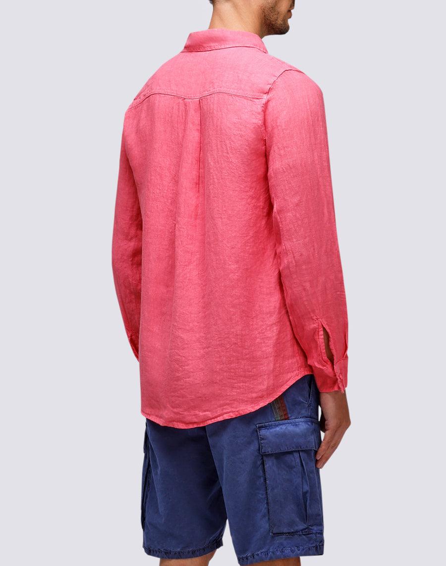 Sundek CAMICIA LINO m820shli7tc-94802 Vendita Calda