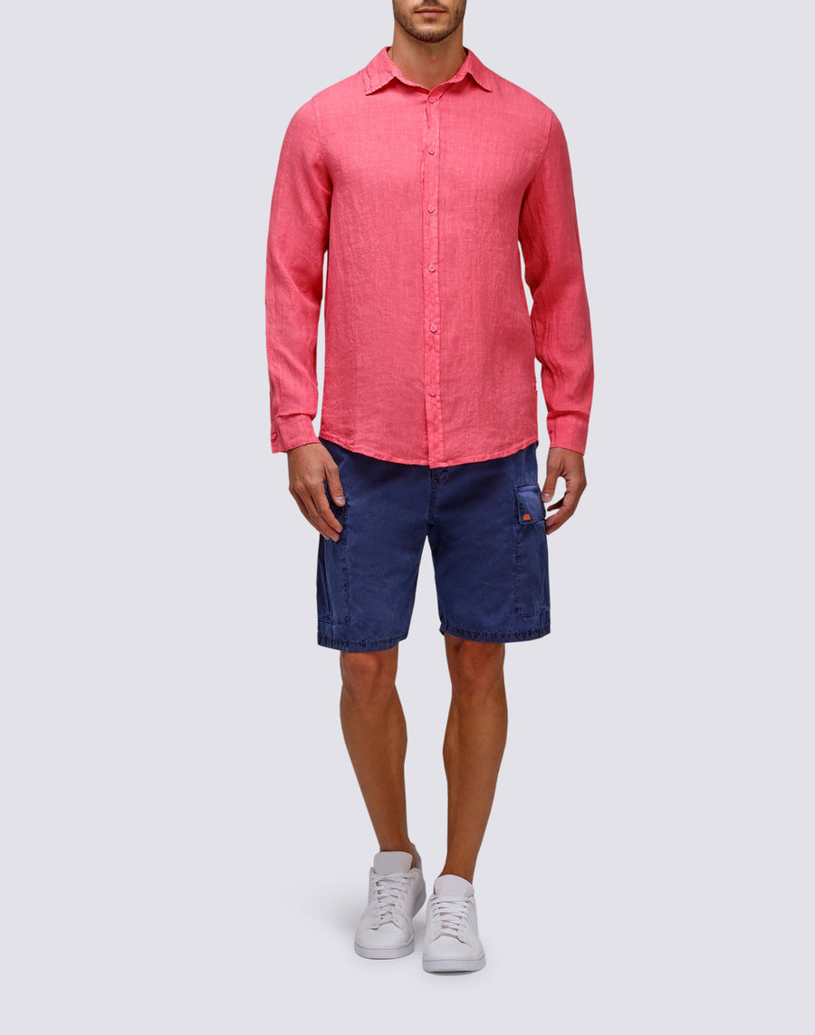Sundek CAMICIA LINO m820shli7tc-94802 Vendita Calda