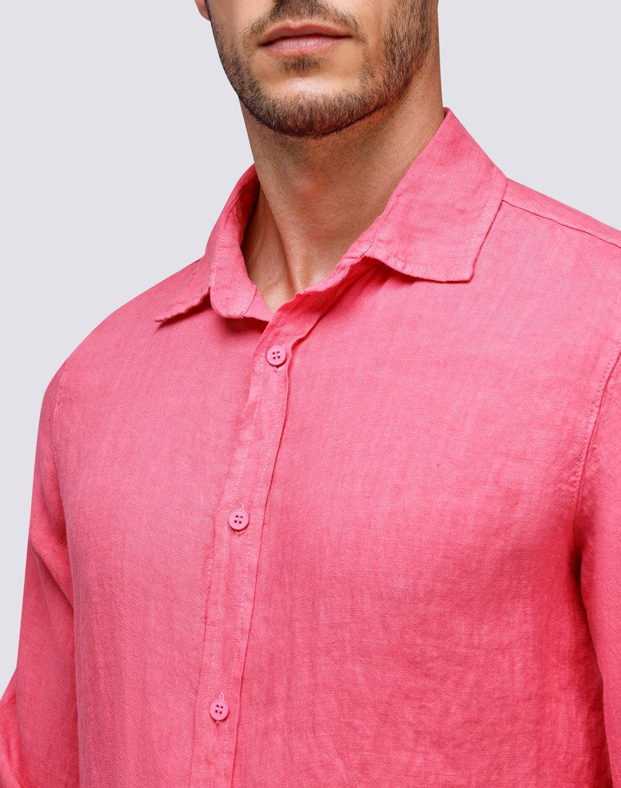 Sundek CAMICIA LINO m820shli7tc-94802 Vendita Calda