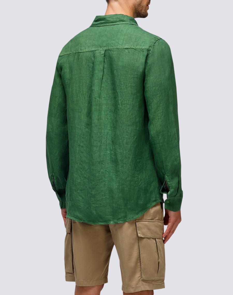 Sundek CAMICIA LINO m820shli7tc-30200 Vendita Economica