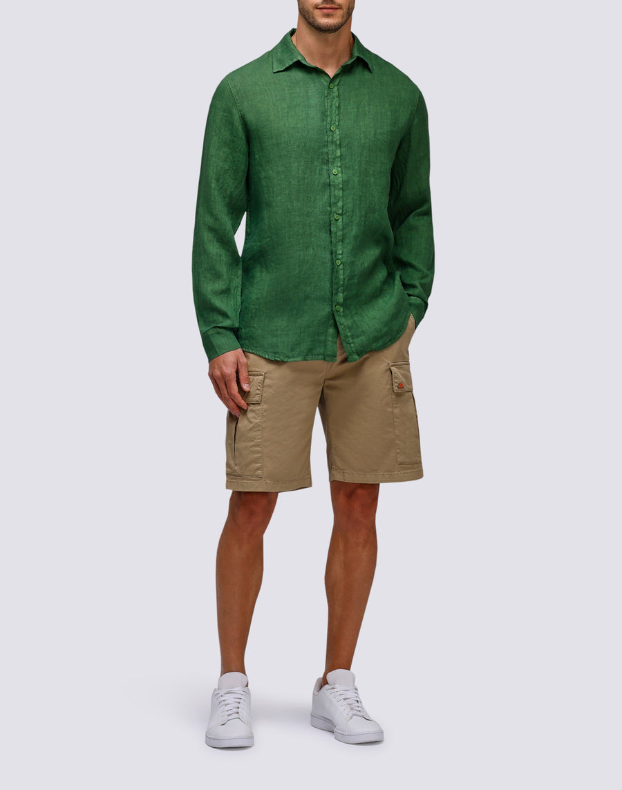 Sundek CAMICIA LINO m820shli7tc-30200 Vendita Economica