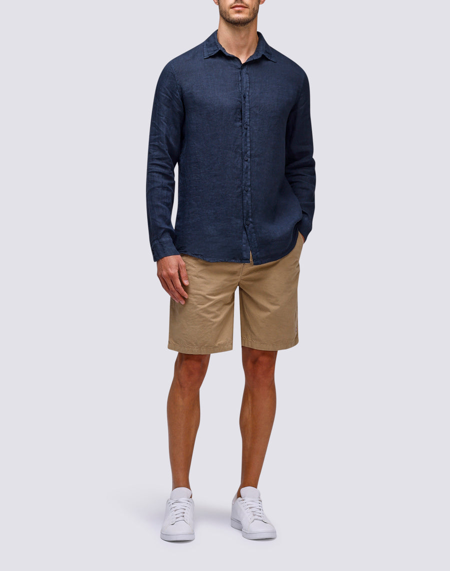 Sundek CAMICIA IN LINO m820shli7tc-00700 Saldi Di Fabbrica