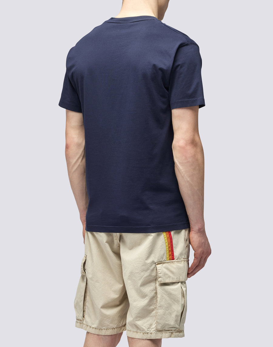 Sundek T-SHIRT LOGO RICAMO m610tej7800-00701 Nuovo