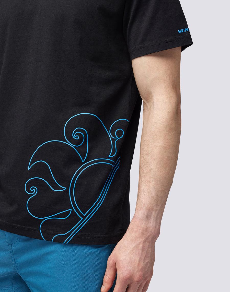 Sundek T-SHIRT LOGO m607tej7800-00401 Spedizione Gratuita