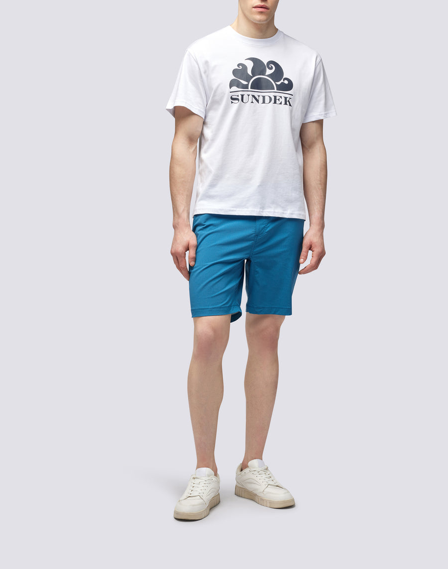 Sundek WALKSHORT IN TESSUTO QUICK DRY m164wkp8700-01201 Qualità Garantita