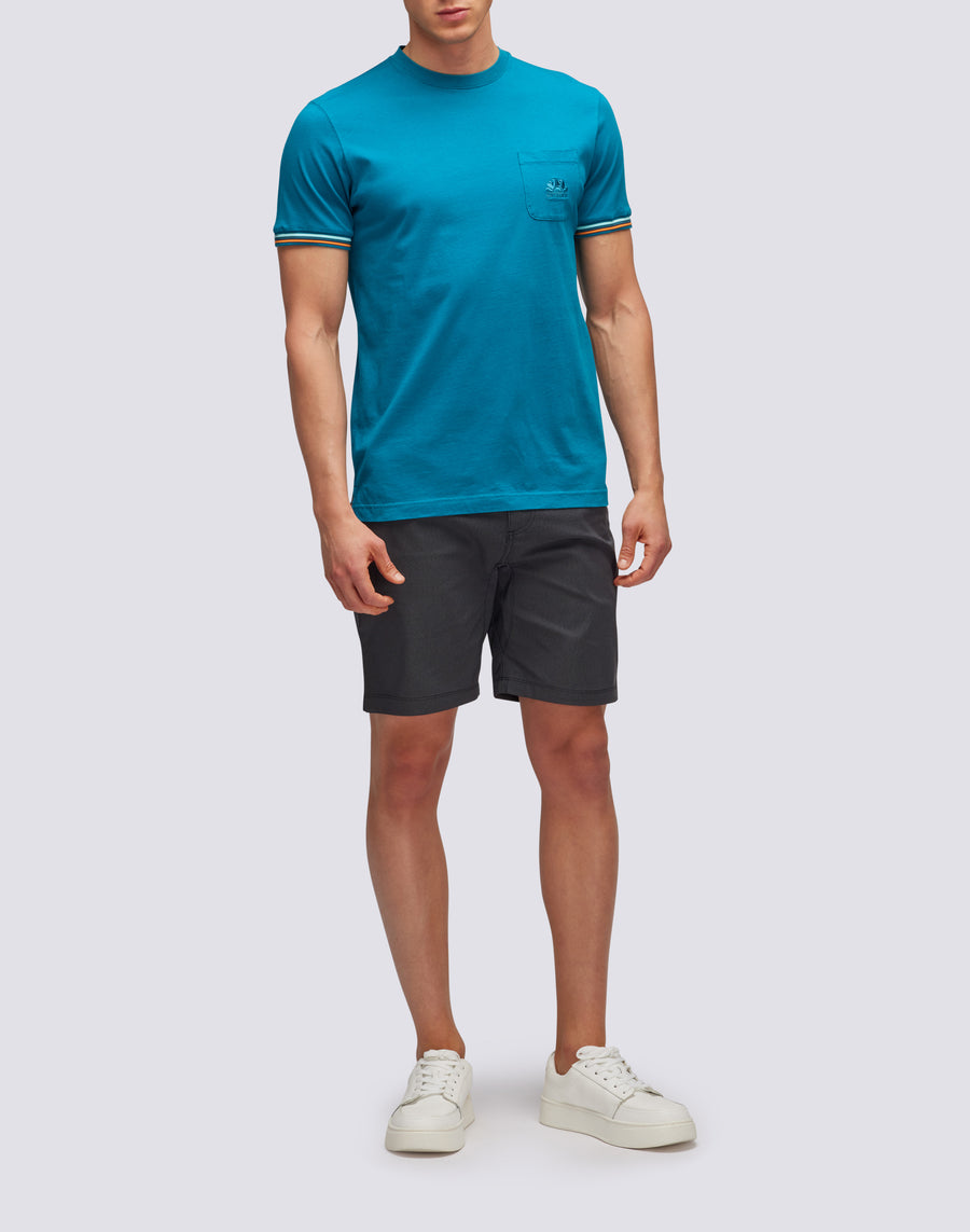 Sundek T-SHIRT FINN GIROCOLLO CON TASCHINO m775tej7800-01203 Novità