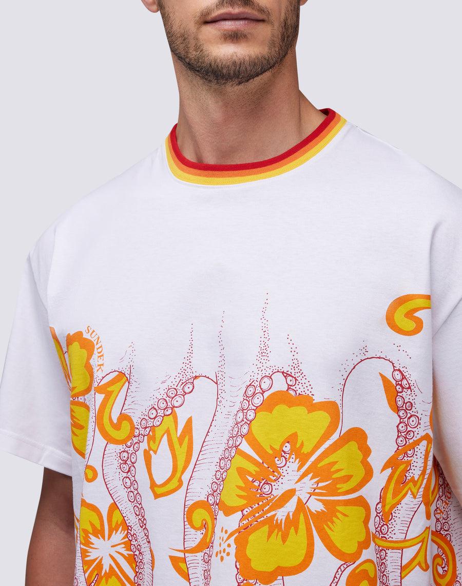 Sundek SUNDEK X OCTOPUS - T-SHIRT m662tejy5ou-006ou Offerta