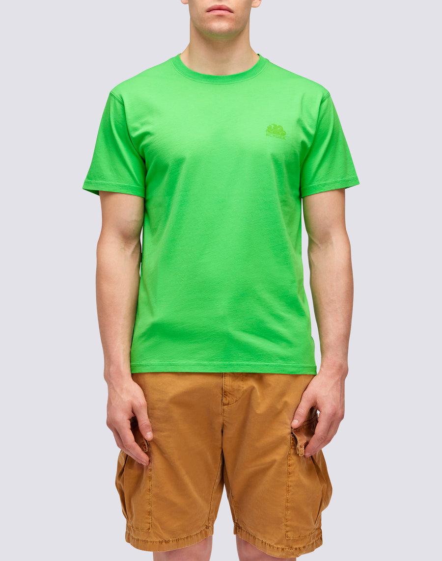 Sundek T-SHIRT GIROCOLLO CON LOGO m129tej78ot-a1800 Saldi