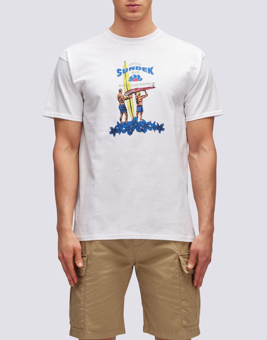 Sundek T-SHIRT HERITAGE SUNDEK PRINT m639tejy300-00600 Offerte