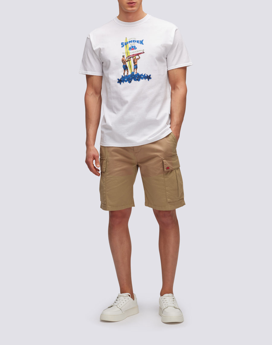 Sundek T-SHIRT HERITAGE SUNDEK PRINT m639tejy300-00600 Offerte
