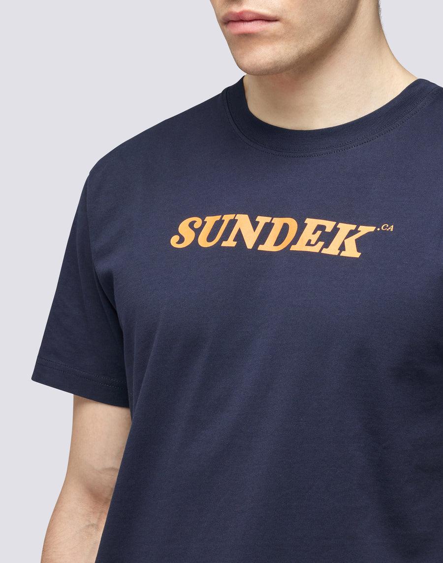 Sundek T-SHIRT GIROCOLLO CON LOGO Nuovo