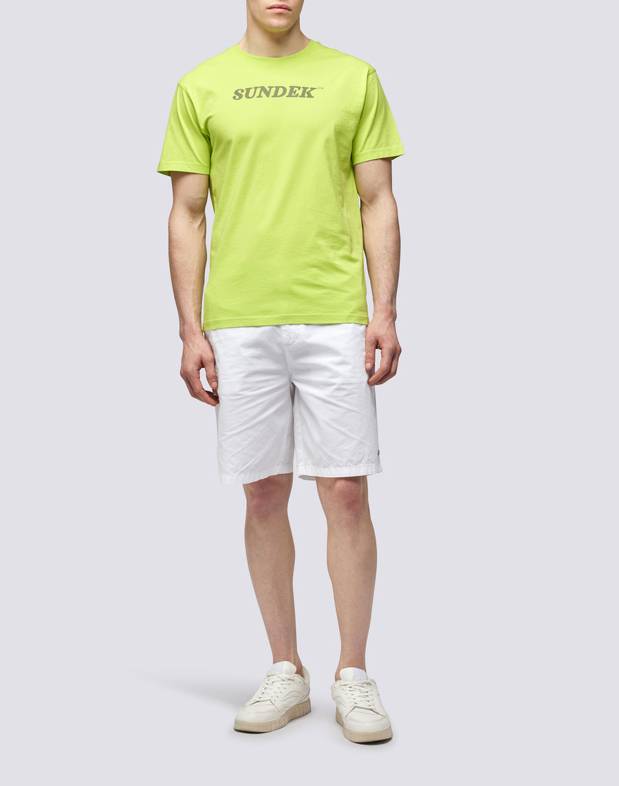 Sundek T-SHIRT GIROCOLLO CON LOGO m287tej7800-69101 Vendita