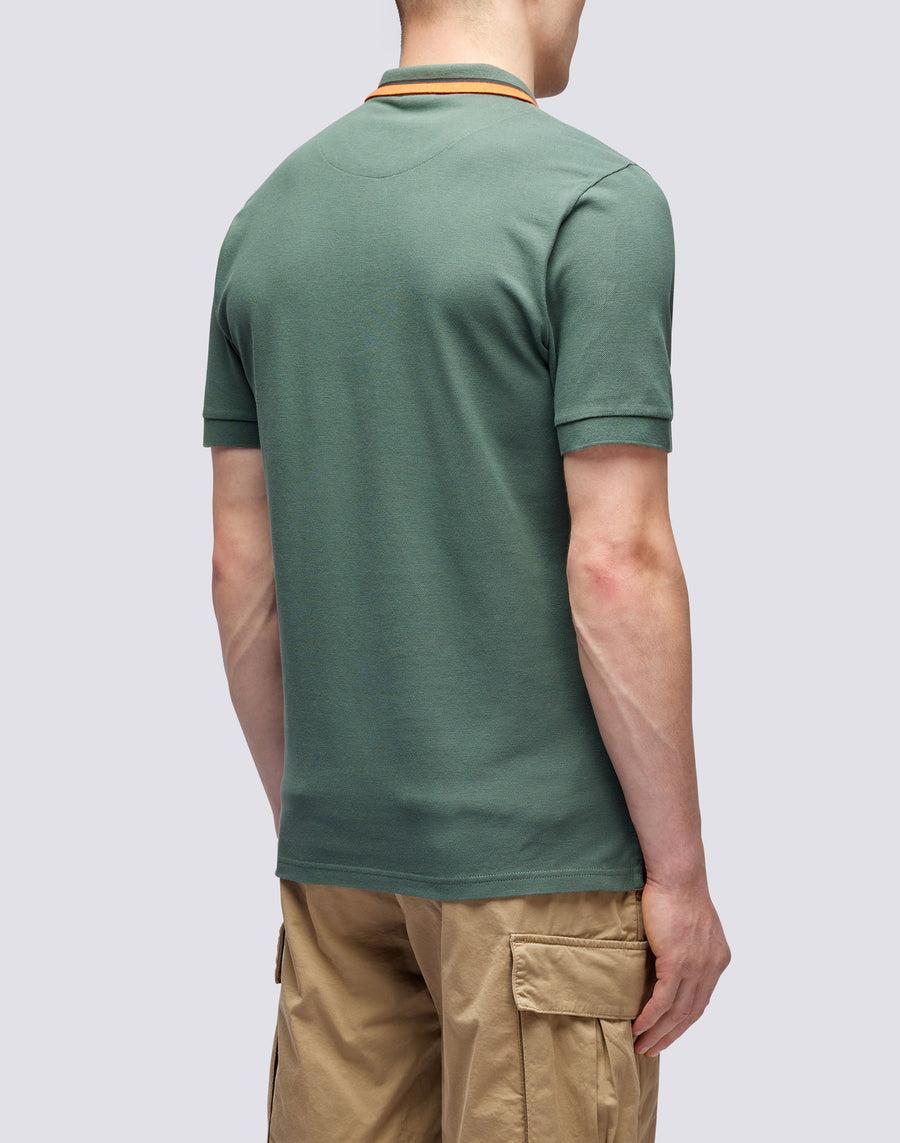 Sundek POLO IN COTONE PIQUET COMBINATO m997plpq500-a2701 Promozione