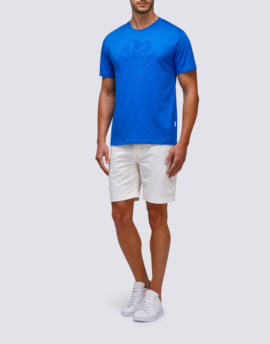 Sundek T-SHIRT MANICHE CORTE CON LOGO m021tej78ot-a2200 Shopping Online