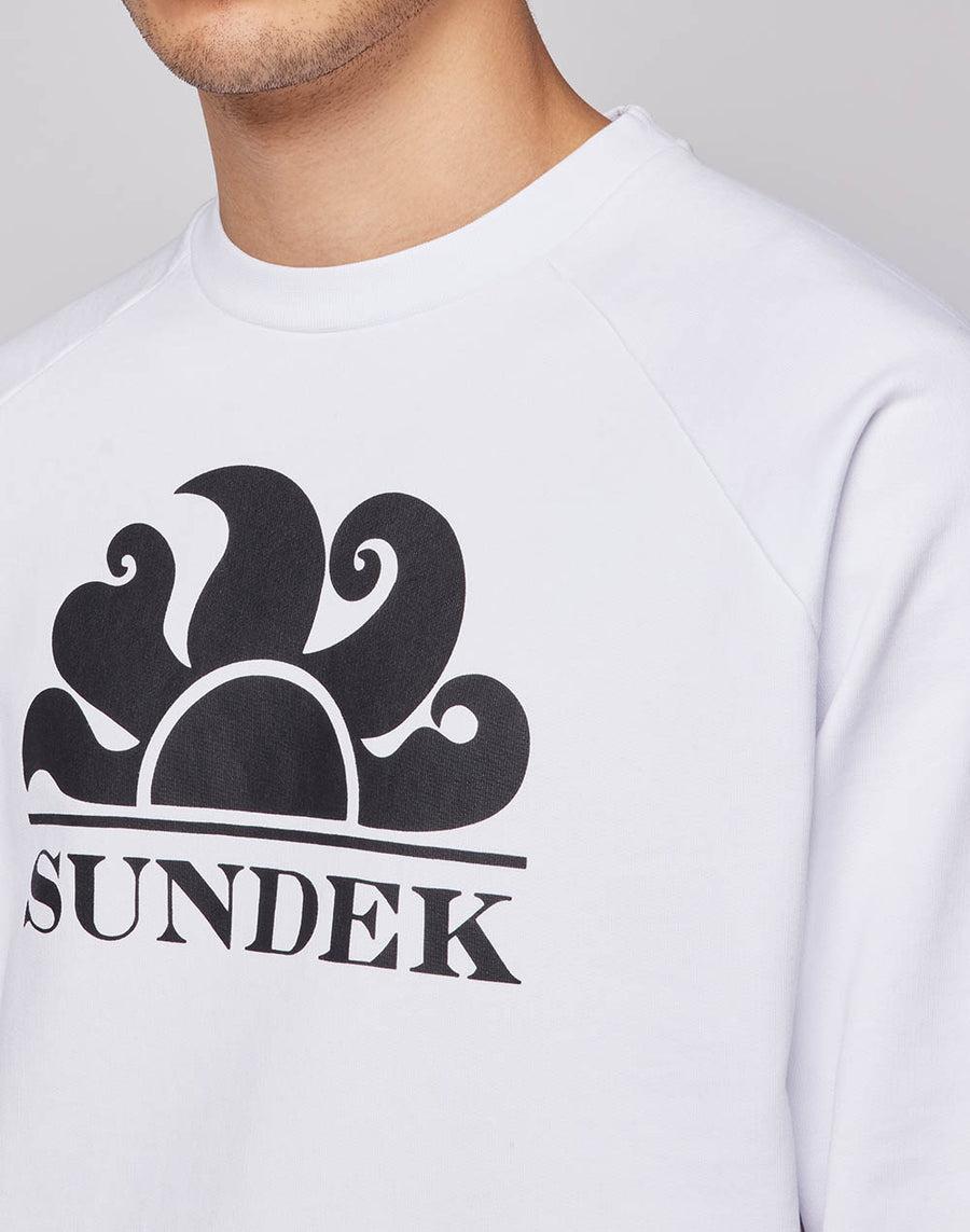 Sundek felpa a girocollo con logo M138JHF7700-00604 Sottocosto