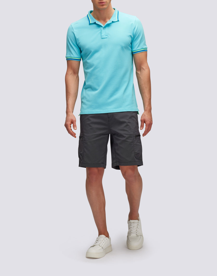 Sundek POLO BRICE IN COTONE PIQUET CON DETTAGLI TRICOLOR m779plj6500-05202 I Più Venduti