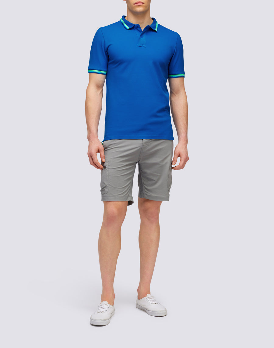 Sundek POLO BRICE IN COTONE PIQUET CON DETTAGLI TRICOLOR m779plj6500-a2201 Negozio