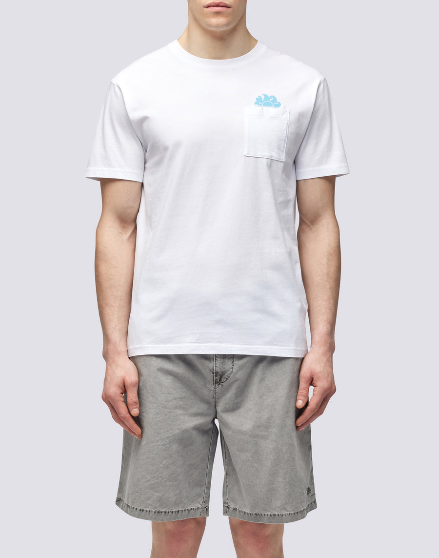 Sundek T-SHIRT CON TASCA m609tej7800-00601 In Linea