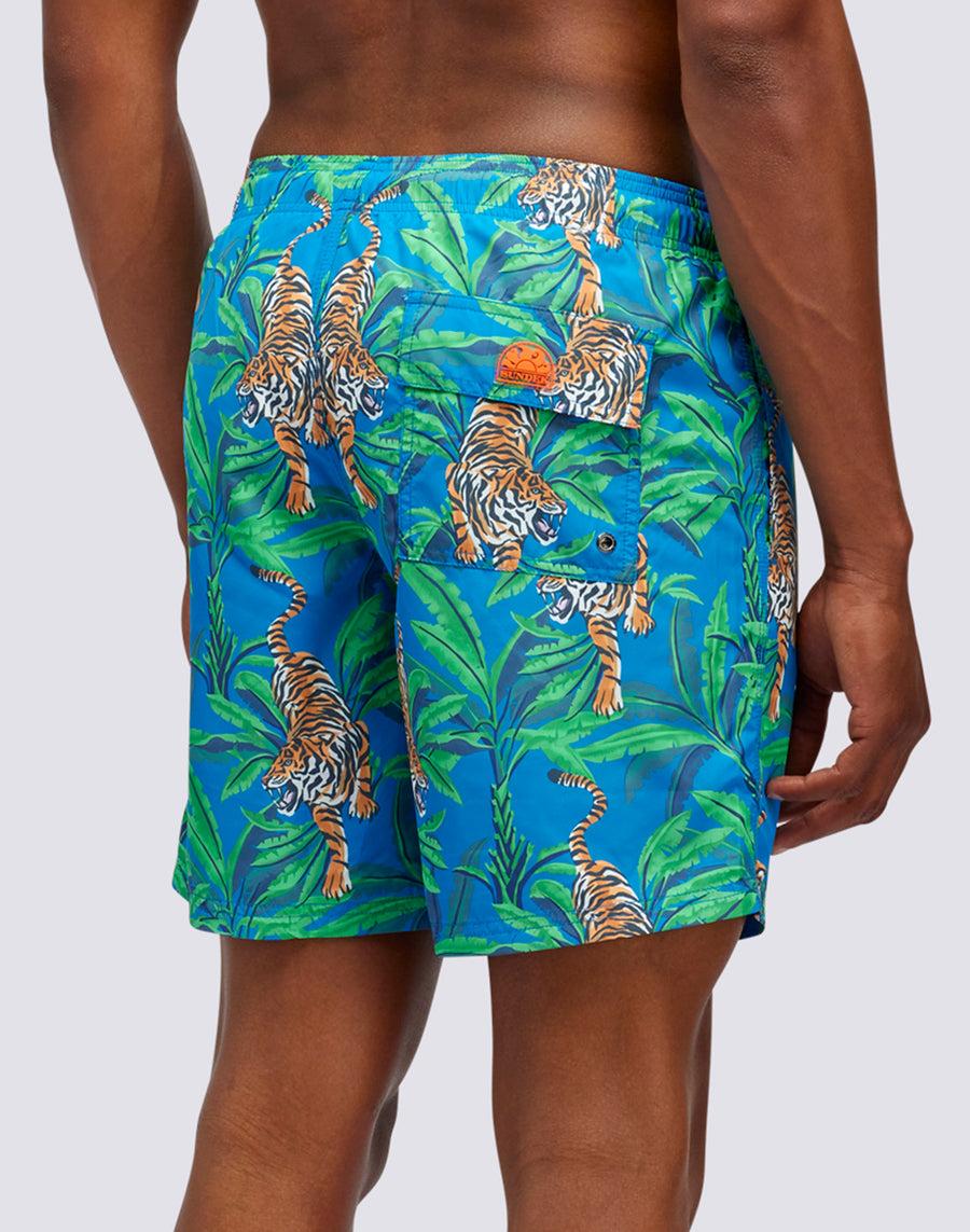 Sundek COSTUME TIGER PRINT m665bdrt4ts-089ts Soddisfazione Garantita