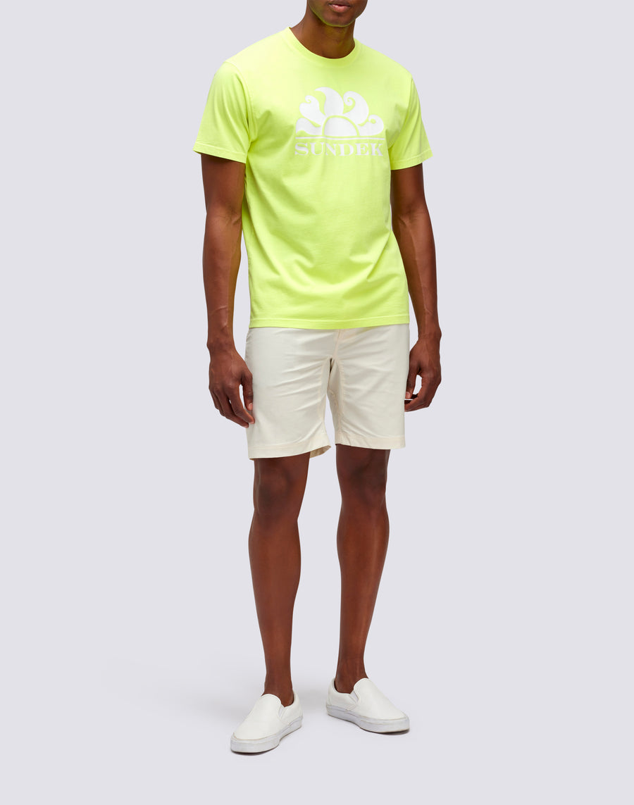 Sundek T-SHIRT LOGO PRINT m021tej78tc-23001 Fino Al -60%