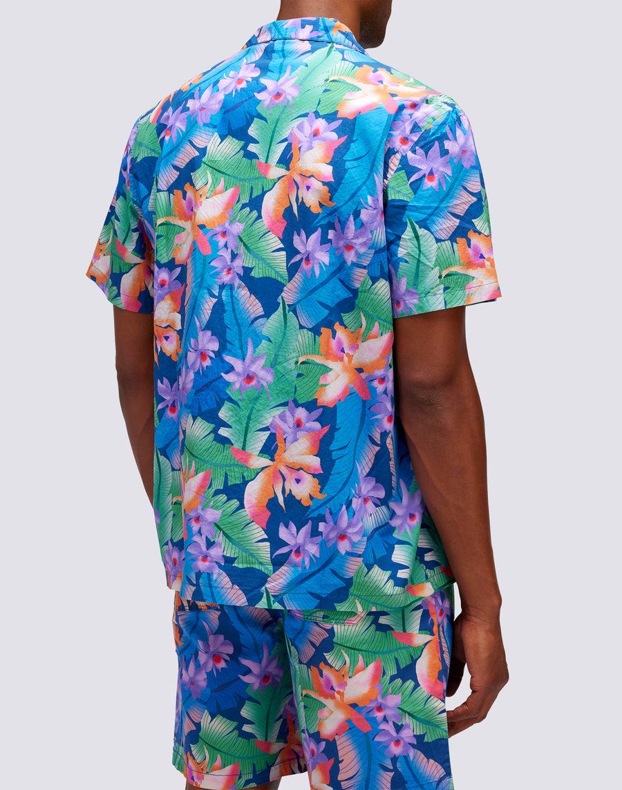 Sundek CAMICIA CON STAMPA FLOREALE ALL OVER m817shmu100-007o8 Vendite Flash