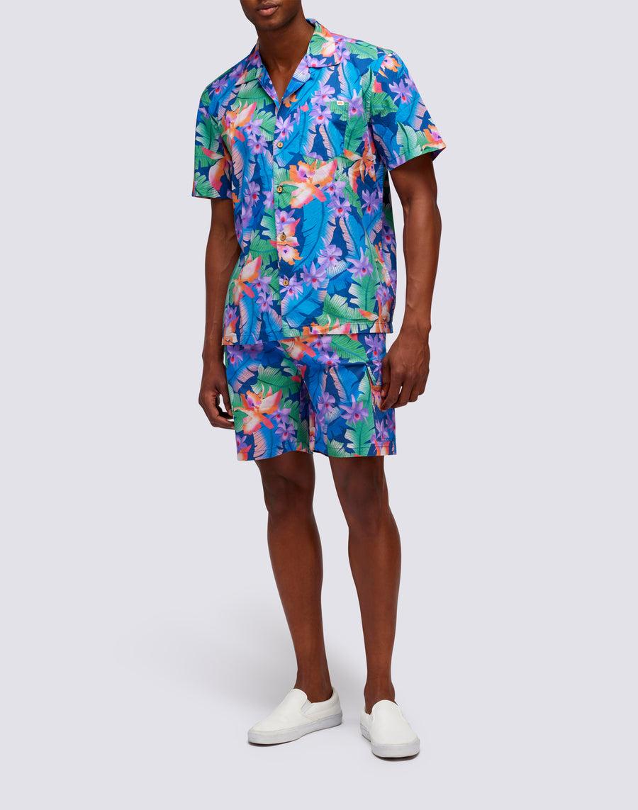 Sundek CAMICIA CON STAMPA FLOREALE ALL OVER m817shmu100-007o8 Vendite Flash