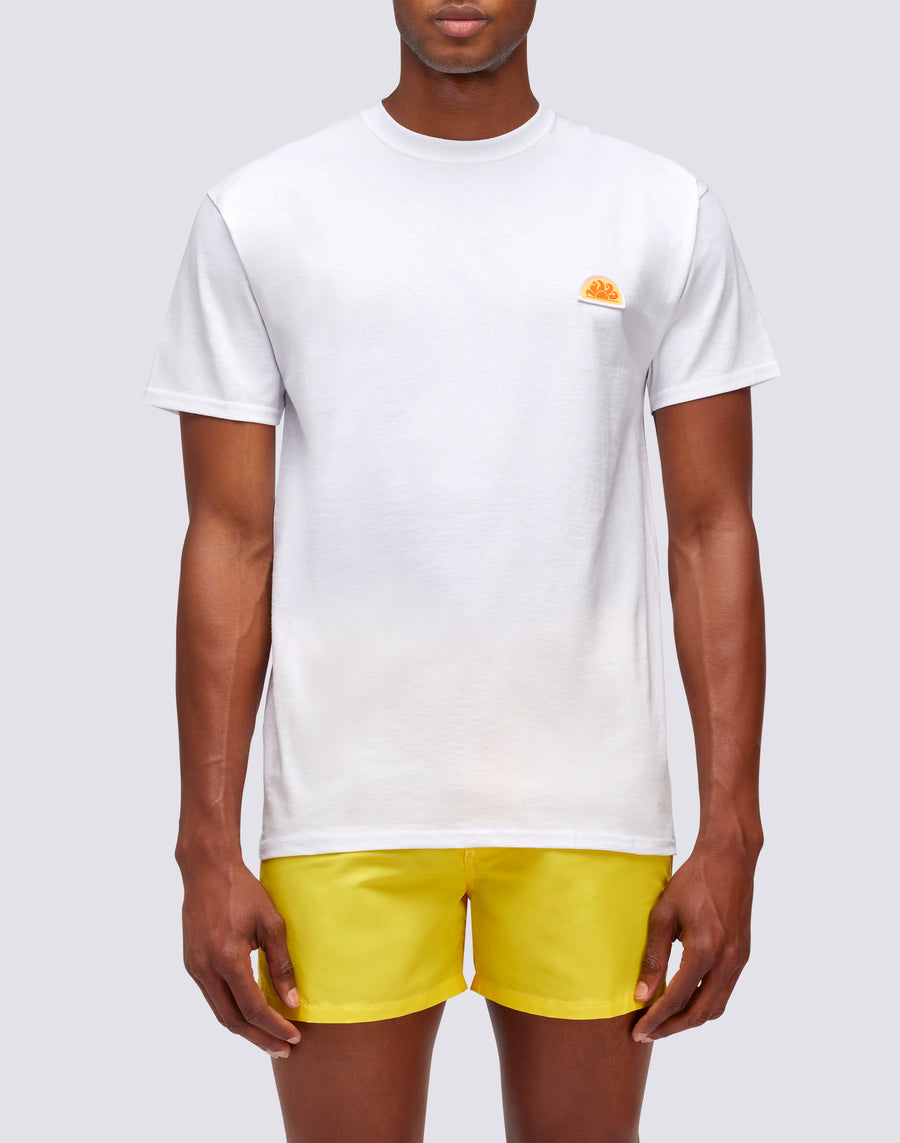 Sundek T-SHIRT HERITAGE PATCH m643tejy300-00600 Soddisfazione Garantita