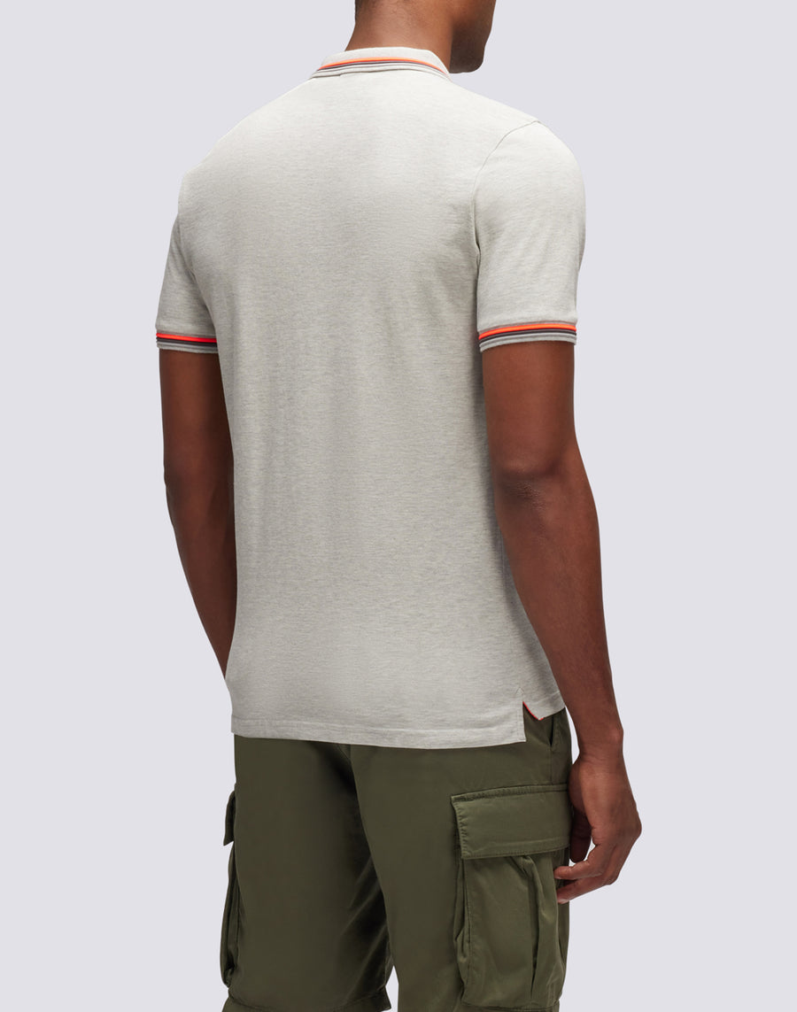Sundek POLO BRICE IN COTONE PIQUET CON DETTAGLI TRICOLOR m779plj6500-02912 Shopping Online