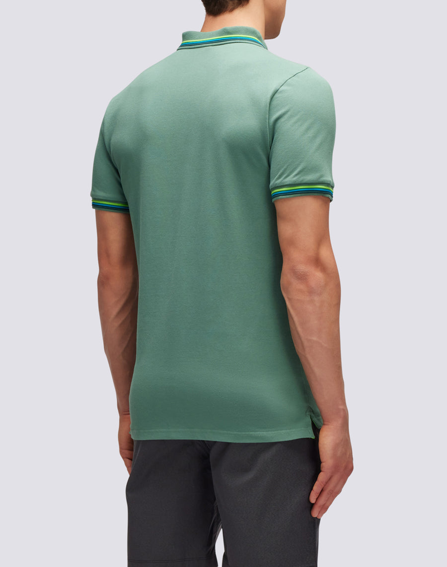 Sundek POLO BRICE IN COTONE PIQUET CON DETTAGLI TRICOLOR m779plj6500-a1601 Offerta settimanale