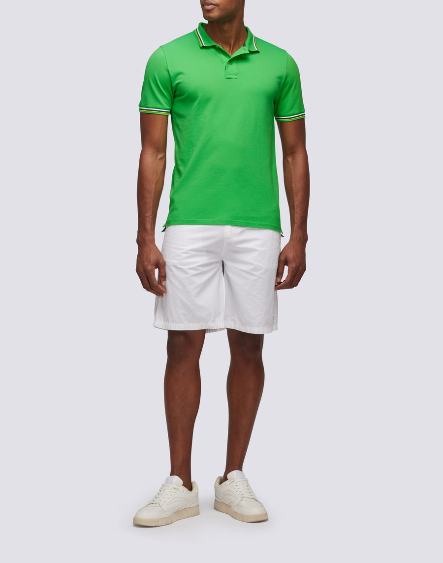 Sundek POLO BRICE IN COTONE PIQUET CON DETTAGLI TRICOLOR m779plj6500-a1801 Outlet
