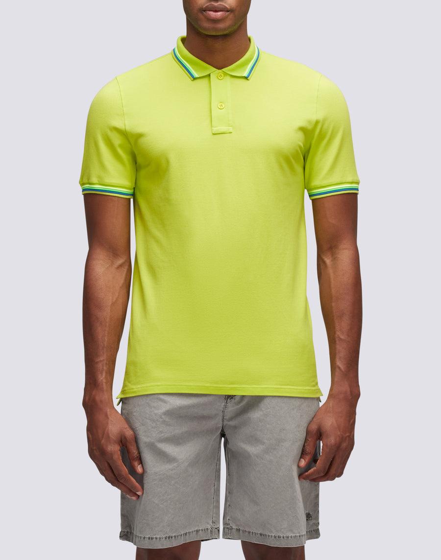 Sundek POLO BRICE IN COTONE PIQUET CON DETTAGLI TRICOLOR m779plj6500-69101 Saldi