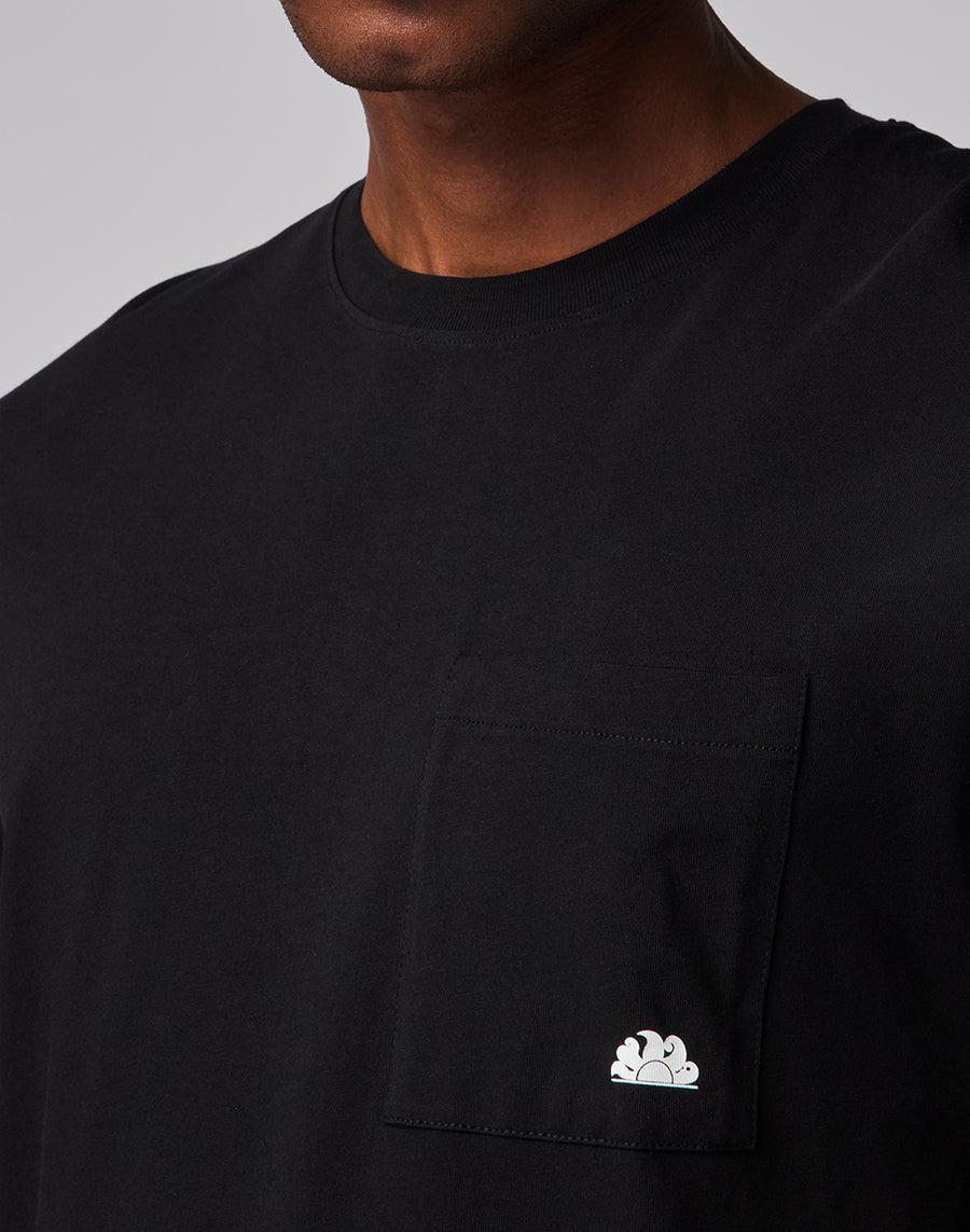 Sundek t-shirt con logo stampato m301tejr900-00400 Fornitura limitata