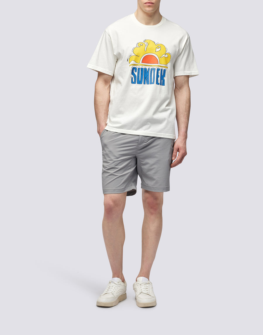 Sundek T-SHIRT SUNDEK LOGO m614tejr900-03901 Liquidazione