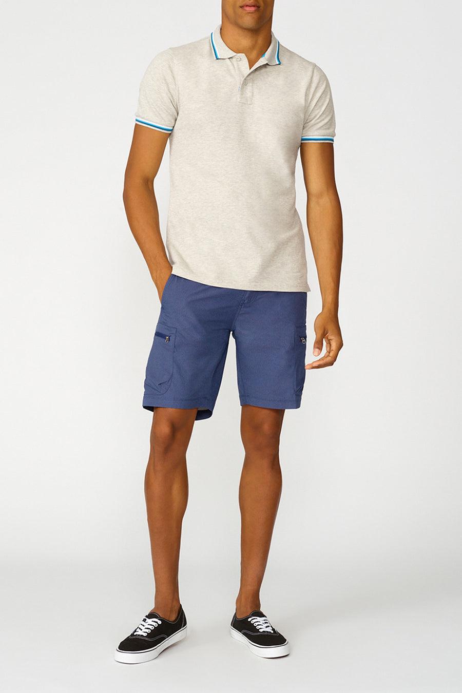 Sundek polo brice in cotone piquet con dettagli tricolor M779PLJ6500-02911 Promozione Limitata