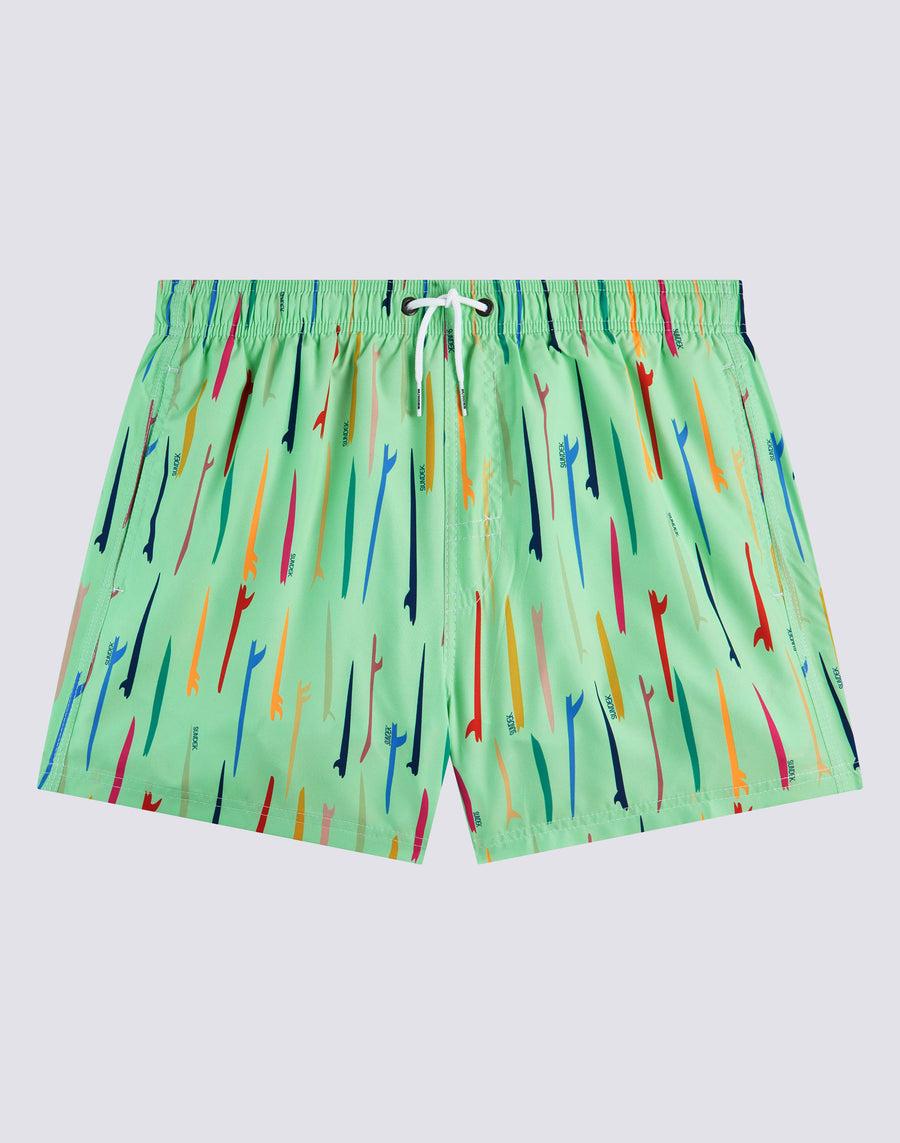 Sundek costume da bagno corto vita elasticata stampa pop surf repreve® m504bdrt3ru-776ru Novità